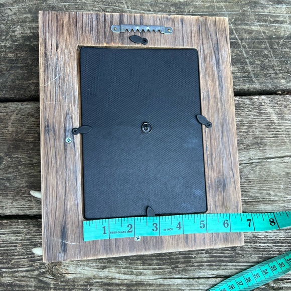 5x7 Wood Picture Frame with Faux Deer Antler - Picture 10 of 11